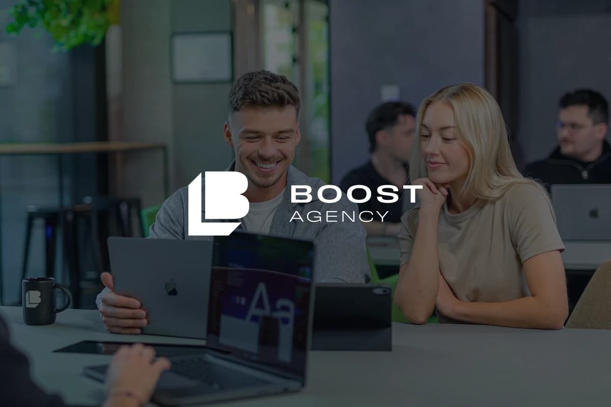 Boost Agency - strona agencji kreatywnej